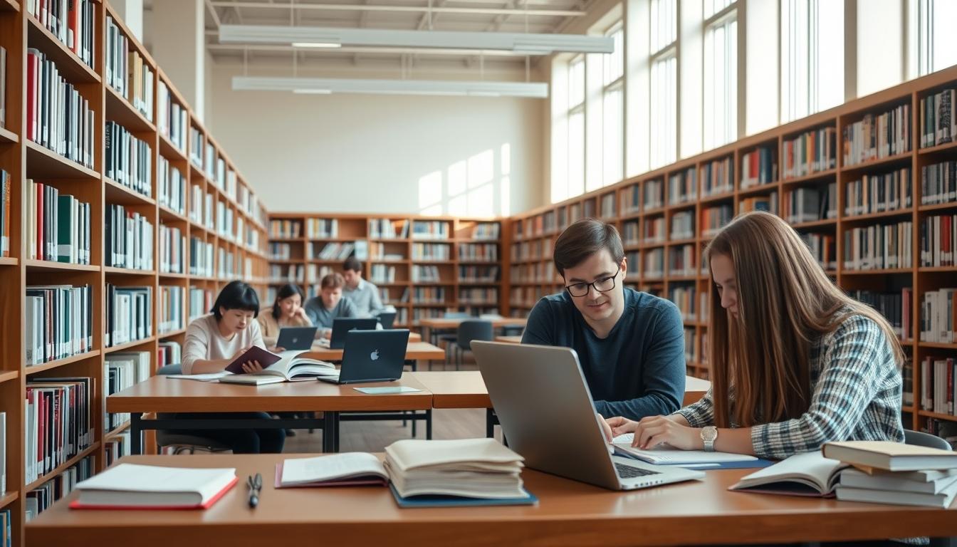 Student using online courses for flexible education